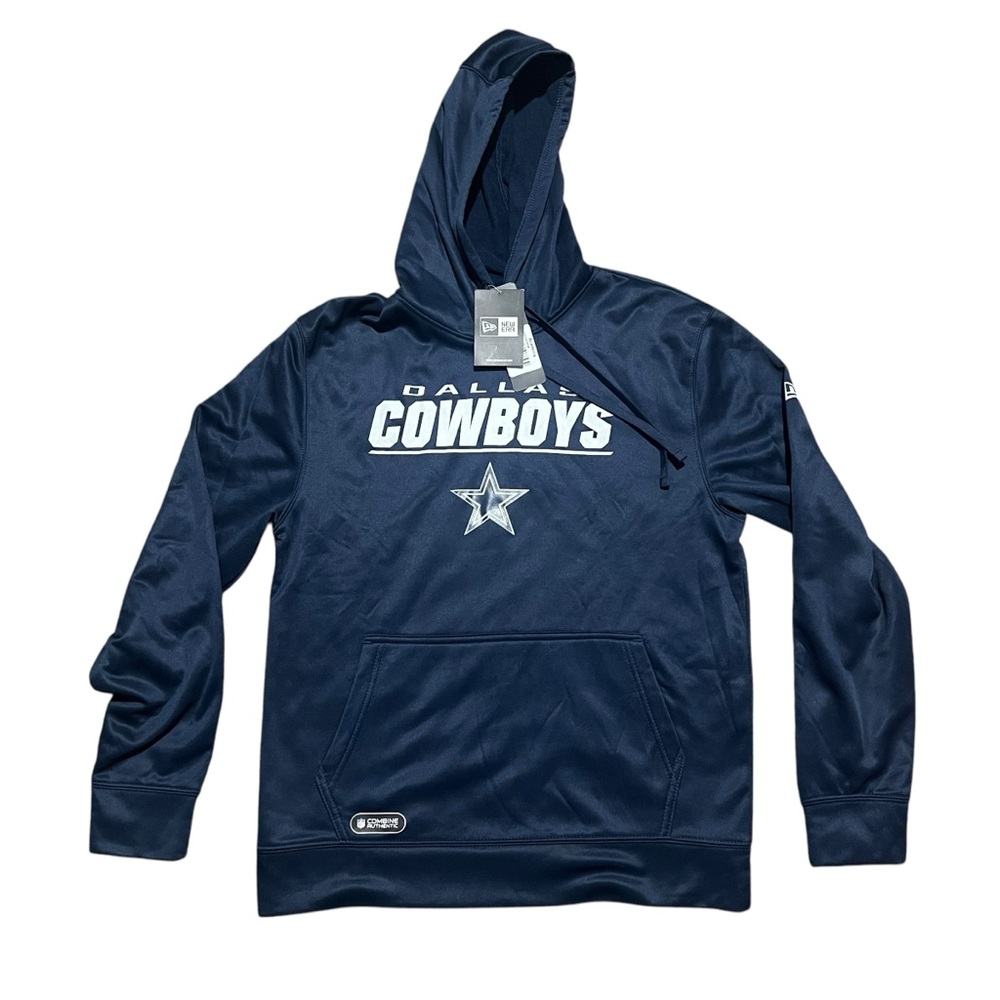 New Era Dallas Cowboys Navy Hoodie Men’s Size Medium